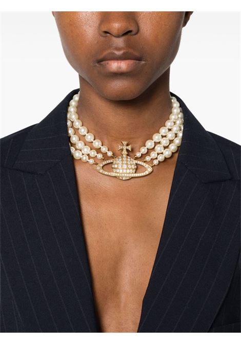 Choker Bas Relief in oro di Vivienne Westwood - donna VIVIENNE WESTWOOD | 6303000702R117